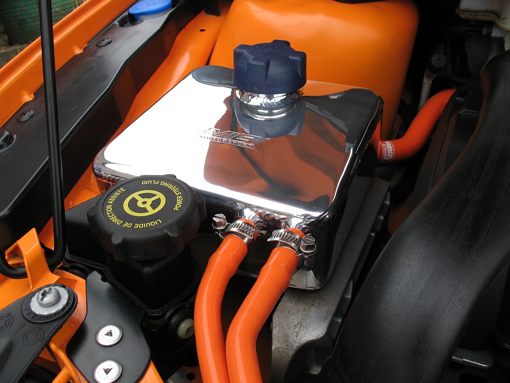 Kühlwasser-Überlaufbehälter Edelstahl poliert Ford Focus 2 ST/RS