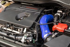 Ansaugschlauch Silikon Mountune Ford Fiesta 8 ST 1,5 blau
