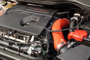 Ansaugschlauch Silikon Mountune Ford Fiesta 8 ST 1,5 rot